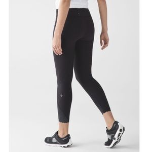 Lululemon Leggings with Scallop Hem